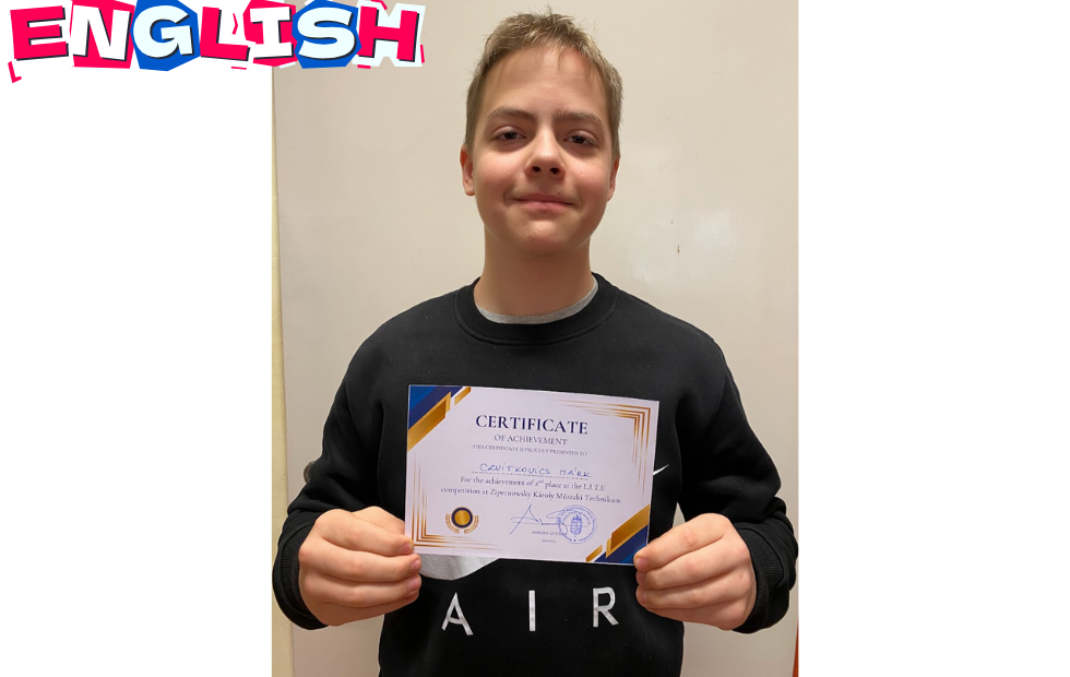 „Learn IT English” angol nyelvi verseny